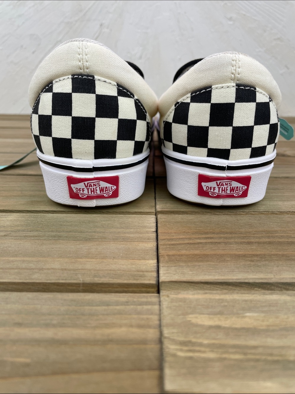 Vans Checkerboard Classic Slip-On Sneakers - Picture 8 of 15
